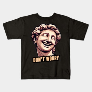 Matthew 6:27 Do Not Worry Kids T-Shirt